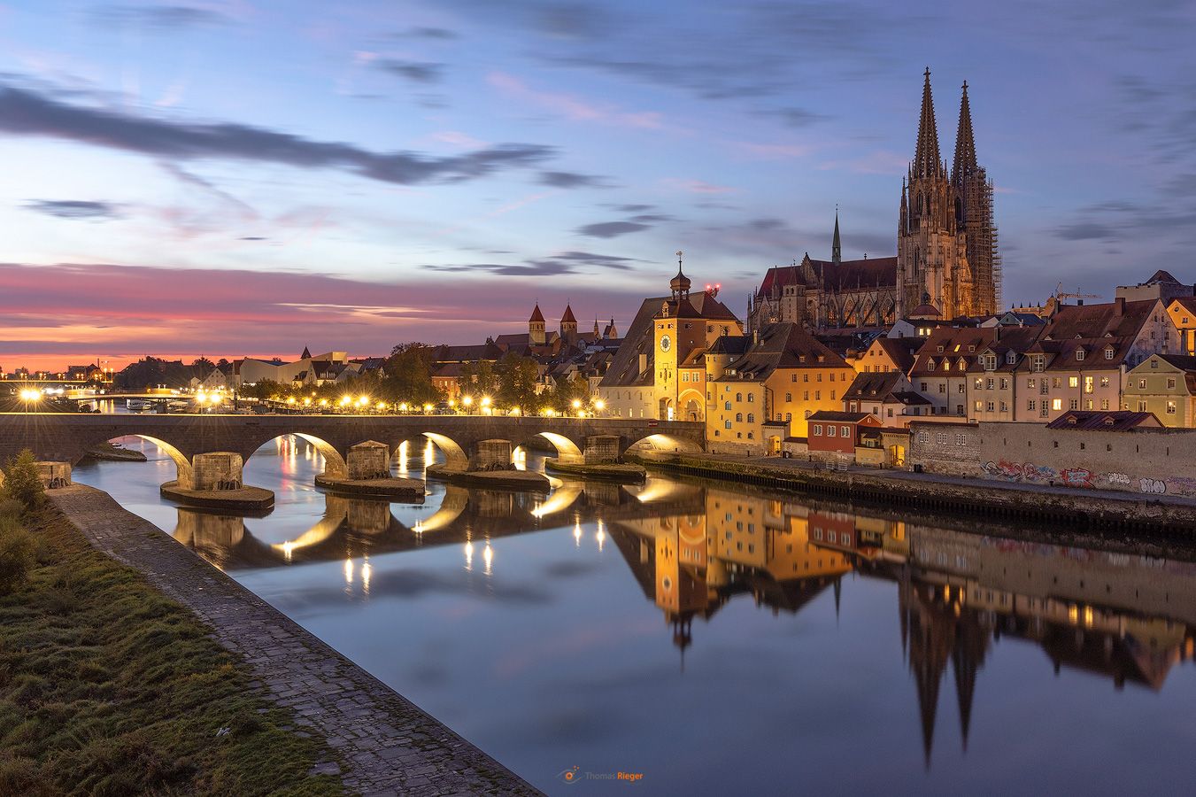 Sonnenaufgang über Regensburg Dieses Bild war auch in der Sendung 